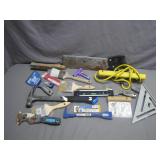 Tool Collection: Hammer, Brushes, and More