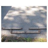 Primitive Wooden Double Tree with Iron Hardware