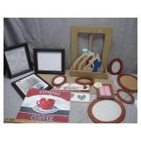 Picture Frames and Crafts Lot