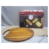 Crofton Slate and Wood Serving Board