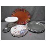Assortment of Decorative Dinnerware