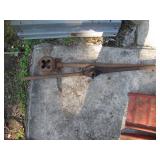 Vintage Industrial Pipe Threader Set