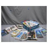 Vintage Road and Travel Maps