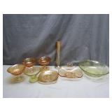 Iridescent Depression Glassware