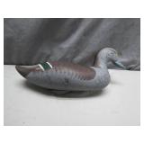 2002 David Walker Signed Wooden Duck Decoy