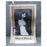 Edvard Munch Exhibition Poster, National Gallery