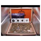 Cigar Box of Vintage US Coins