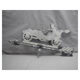 Cast Iron Carriage Weathervane Topper