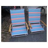 Telescope Folding Beach Chairs