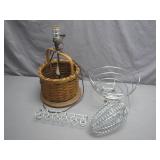 Lamp and Wire Basket Collection