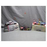 (3) 1:24 Scale NASCAR Diecasts