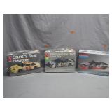Three 1:24 Scale NASCAR Model Kits