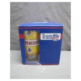Washington Redskins 4 Glass Tumbler Set