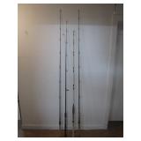 4 Fishing Rods, 71 1/2 to 84 1/2 Inches