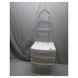 Shower Caddy & Plastic Drawer