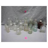 Glass Bottles in Various Shapes