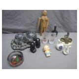 Eclectic Collection of Figurines and Trinkets