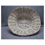 Handcrafted Oval Wicker Basket