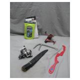 Fishing Gear With Knife and Tools