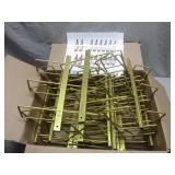 Brass Bottle Storage Racks