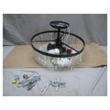 Flush Mount Ceiling Light Fixture With Accessories