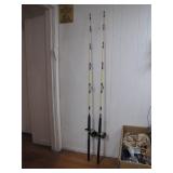 Penn Senator Fishing Poles, 77" with Reels