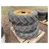 (3) SWATHER TIRES ON RIMS
