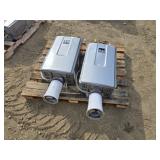 (2) RINNAI ON DEMAND HOT WATER HEATERS