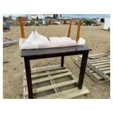 (2) WOODEN TABLES