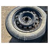 SET OF 3 185/65R15 TIRES W/ STEEL RIMS