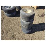 SET OF 4 GOLF CART TIRES
