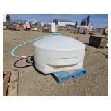 APPROX. 250GAL WATER TANK W/ HOSE