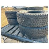 SET OF 4 245/70R17 TIRES