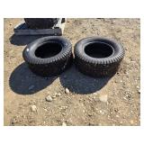 SET OF 2 CARLISLE 22X9.50-12 TURF SAVER TIRES