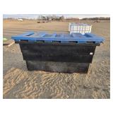 PLASTIC TOTE, LAST USED FOR OIL