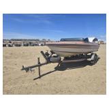 LUND 198 BOAT, MERCURY MOTOR W/ TRAILER