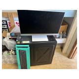 19.5" HP MONITOR C/W COMPUTER