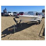 PETERBOROUGH FV-6-136-1 BOAT, MERCURY 500 MOTOR