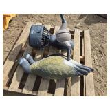 SEASCOOTER, 3 GOOSE DECOYS