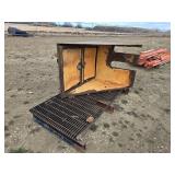 GRATING, STEEL CORNER CABINET