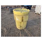 97GAL POLY DRUM LAST USED FOR OIL