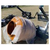 UNUSED SKID STEER CEMENT MIXER