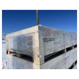 UNUSED 20'X30' STEEL CARPORT W/ ENCLOSED SIDEWALLS