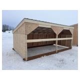 8X16 CALF SHELTER