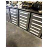 STAINLESS STEEL 20-DOOR CABINET
