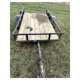 4'X8' SINGLE AXLE TRAILER