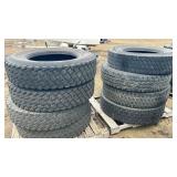 (8) 24.5 TIRES