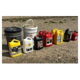 COOLANT, TRANS, BRAKE FLUID, ENGINE OIL