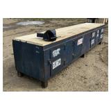SHOP WORK BENCH W/ VISE