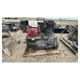 HORIZONTAL AIR COMPRESSOR